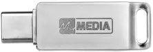 USB-флешка Verbatim MyDual USB 3.2 16ГБ, серебристый