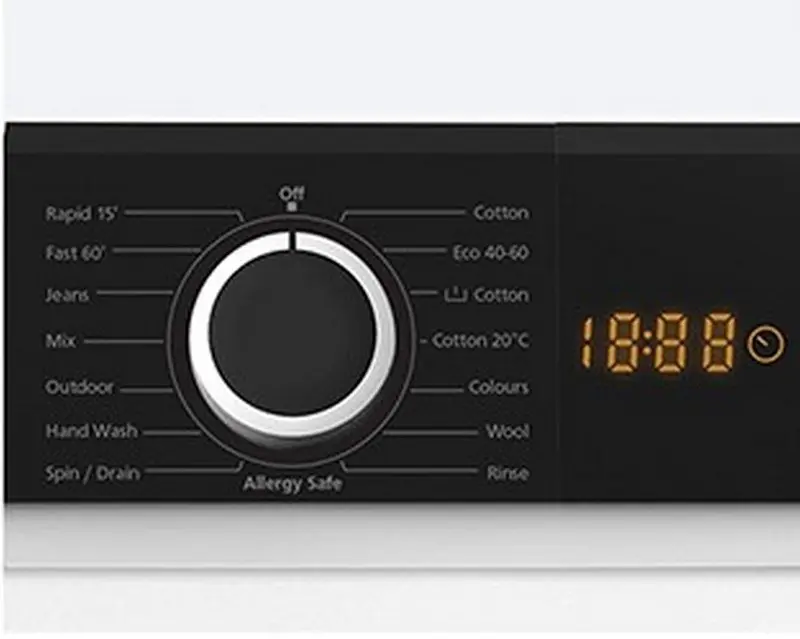 Maşină de spălat rufe Heinner HWM-VT1610SMCHD++, alb