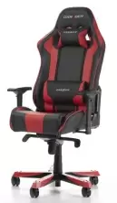 Scaun de birou DXRacer King GC-K06-NR-S3, negru/roșu