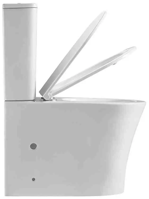 Vas Nomi Aura Rimless, alb
