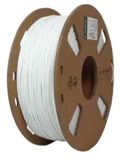 Filament pentru imprimare 3D Gembird 3DP-PLA-FL-01-W, alb