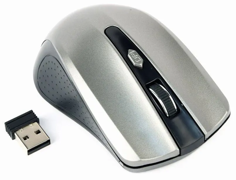 Mouse Gembird MUSW-4B-04-GB, negru/gri