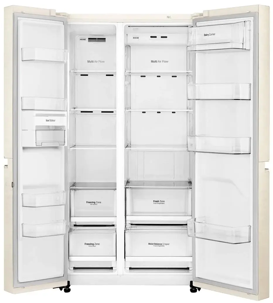 Frigider LG GC-B247SEDC, bej