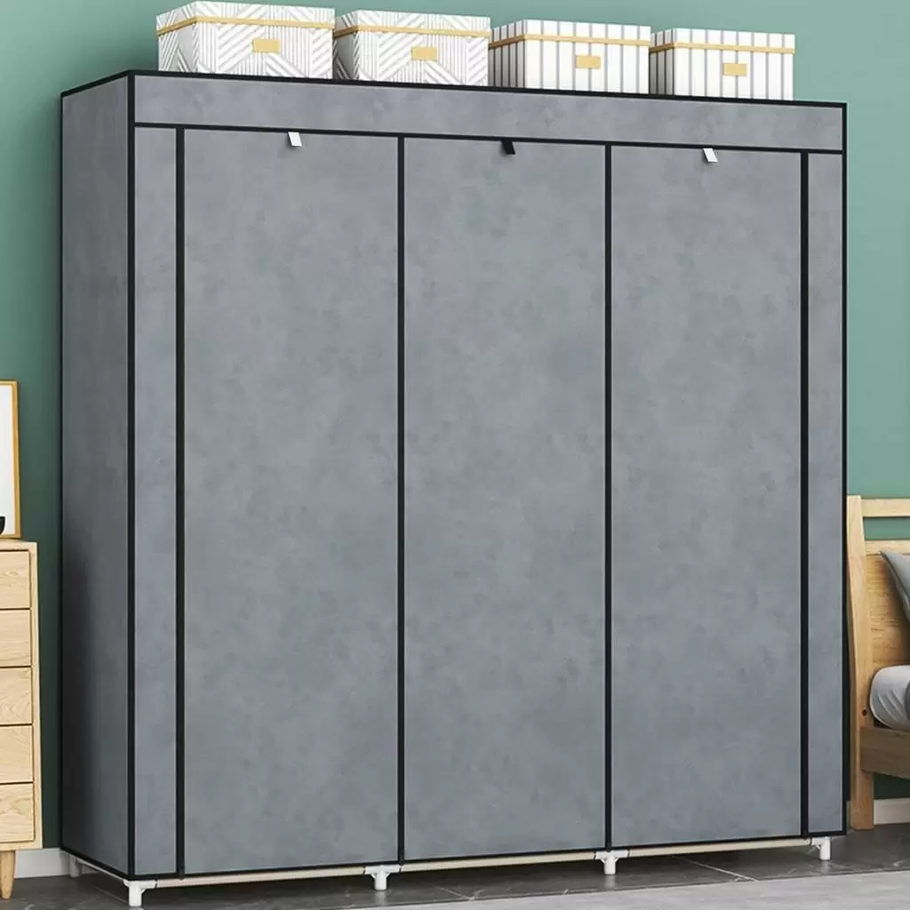 Тканевый шкаф для вещей Modern Home PJJSC002, серый