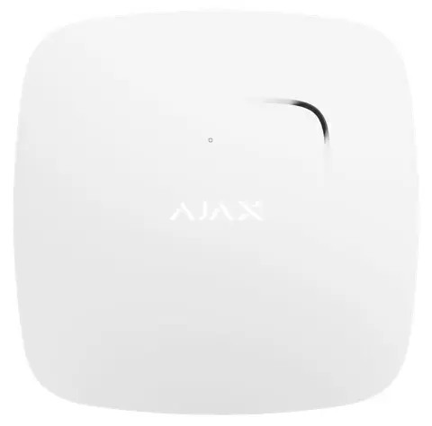 Senzor de mișcare a luminii Ajax FireProtect, alb