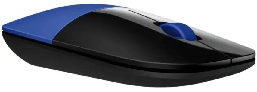 Mouse HP Z3700, negru/albastru