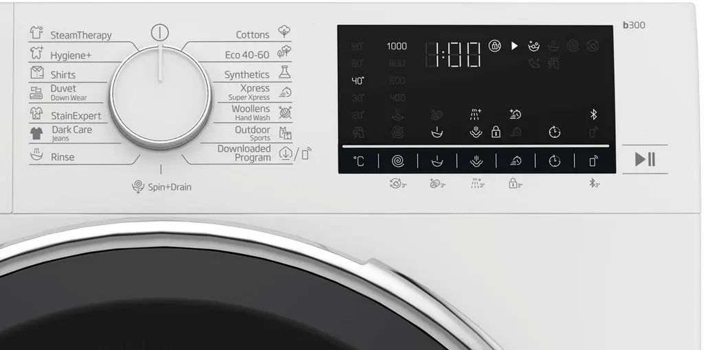 Стиральная машина Beko B3WFU71042WB, белый на tehnoparc.md Стиральная машина Beko B3WFU71042WB, белый