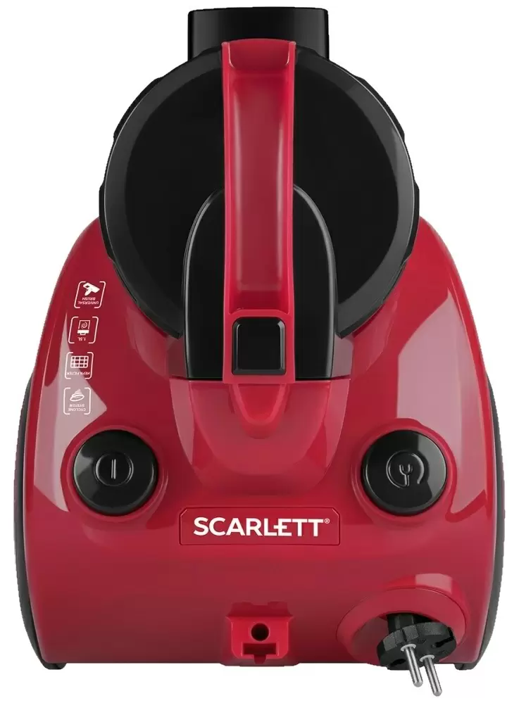 Aspirator fără sac Scarlett SC-VC80C11, roșu