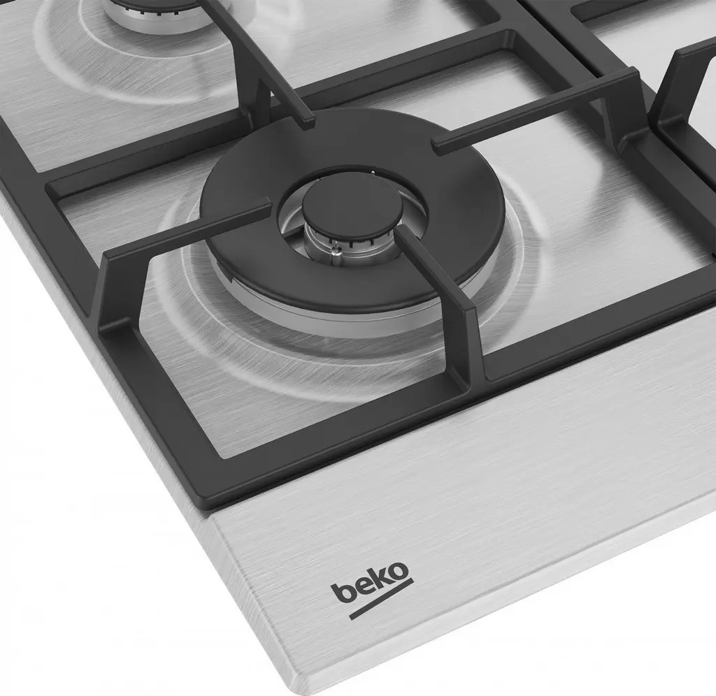 Plită incorporabilă cu gaz Beko HIAW64325SX, inox