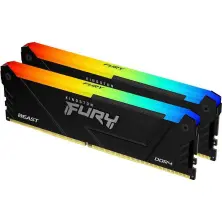 Memorie Kingston FURY Beast RGB 32GB (2x16GB) DDR4-3200MHz, CL16-18-18, 1.35V