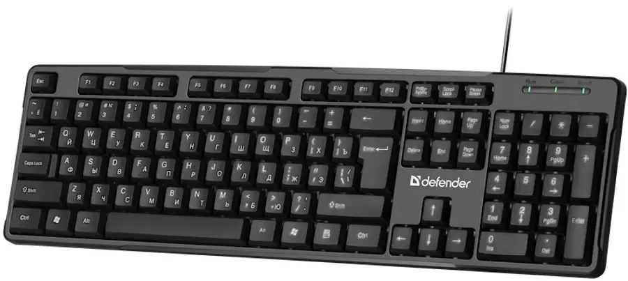 Клавиатура Defender HB440, черный