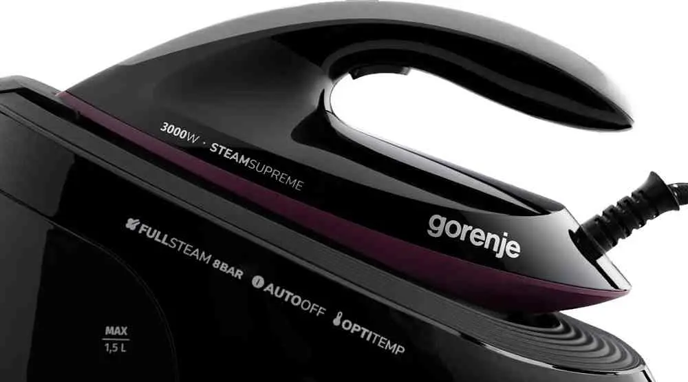 Fier de călcat cu aburi Gorenje SGD3000BKV, negru