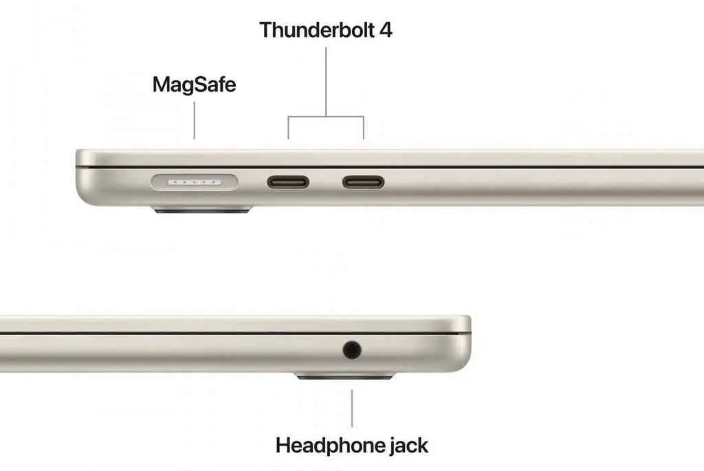 Ноутбук Apple MacBook Air MW103RU/A (13.6"/M4/16GB/512GB), золотой