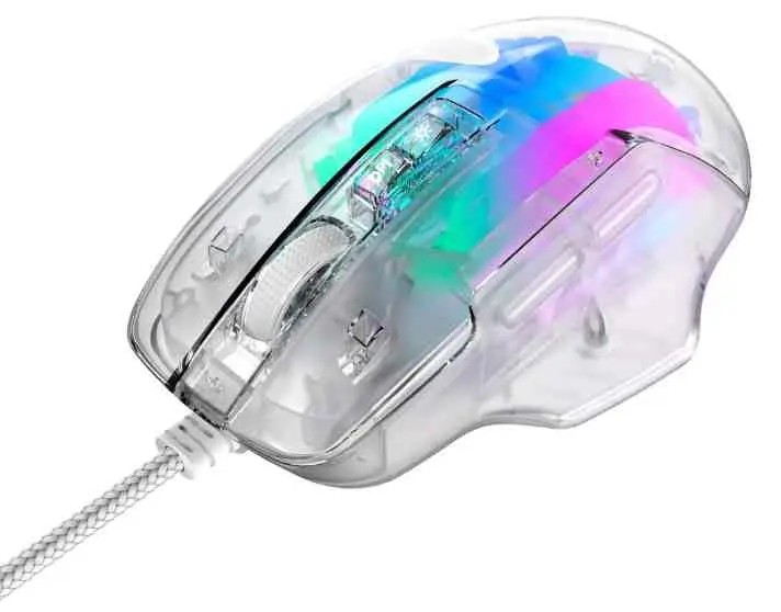 Мышка Havit MS1011SE, прозрачный