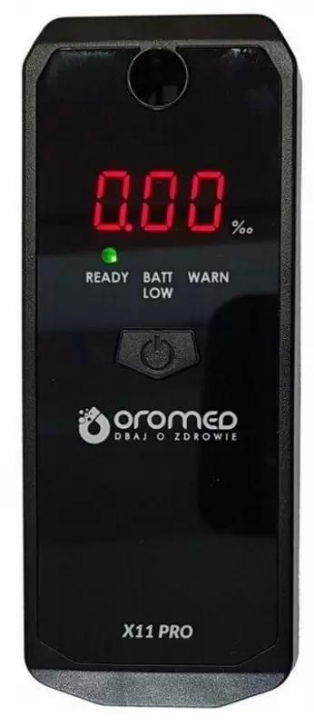 Алкотестер OroMed X11 Pro, черный
