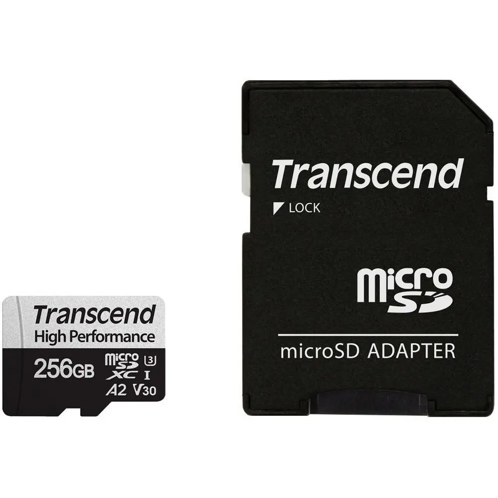 Card de memorie flash Transcend microSDXC 330S + SD adapter, 256GB pe tehnoparc.md Card de memorie flash Transcend microSDXC 330S + SD adapter, 256GB
