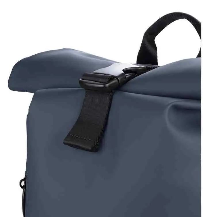 Rucsac Tucano Gommo Rolltop 15.6, albastru