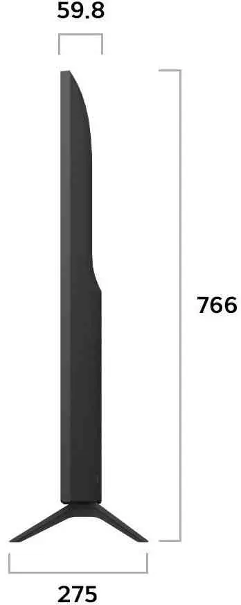 Televizor LG 55UA75006LA, negru