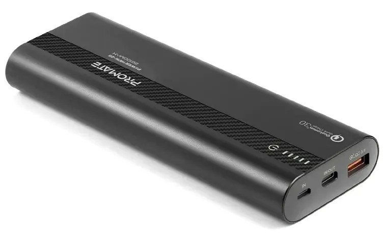 Acumulator extern Promate PowerTank-20, negru