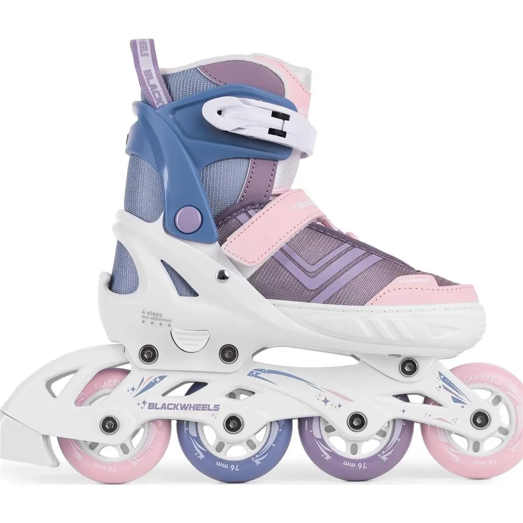 Роликовые коньки Blackwheels Playful Violet 32-35, розовый/фиолетовый