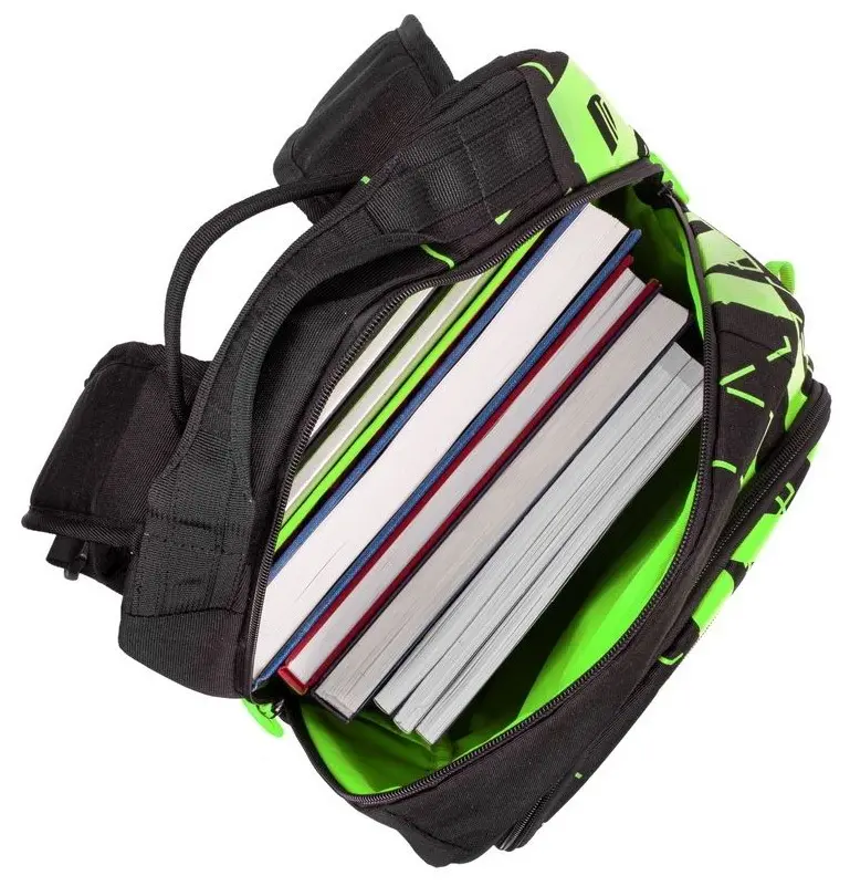 Rucsac Rivacase 5430, negru/verde