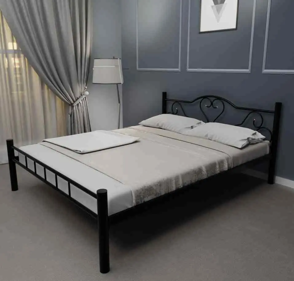 Кровать Evger K-50 180x200cm, черный