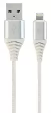 Cablu USB Gembird CC-USB2B-AMLM-1M-BW2, alb