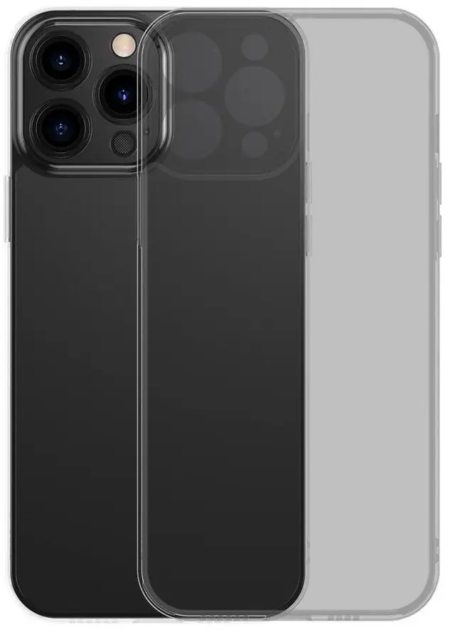 Husă de protecție Baseus Frosted Glass Protective Case For iPhone 13 Pro, negru
