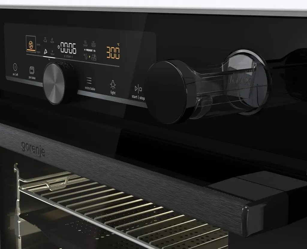 Cuptor electric Gorenje BPSA 6747 A08BG, negru pe tehnoparc.md Cuptor electric Gorenje BPSA 6747 A08BG, negru
