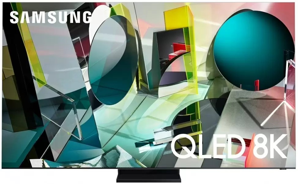 Телевизор Samsung QE75Q950T, нержавеющая сталь/черный