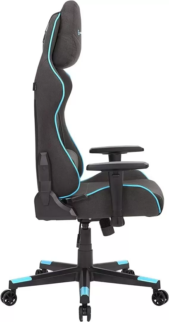 Scaun gaming Newskill Zephyr Kitsune, negru/albastru