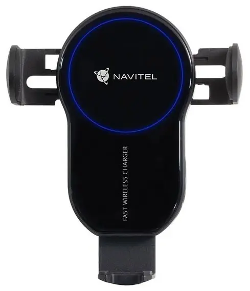 Автомобильная зарядка Navitel SH1000 Pro Car Wireless Charger QC 3.0, черный