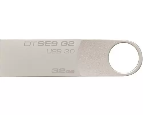 Flash USB Kingston DataTraveler SE9 G2 32GB, argintiu