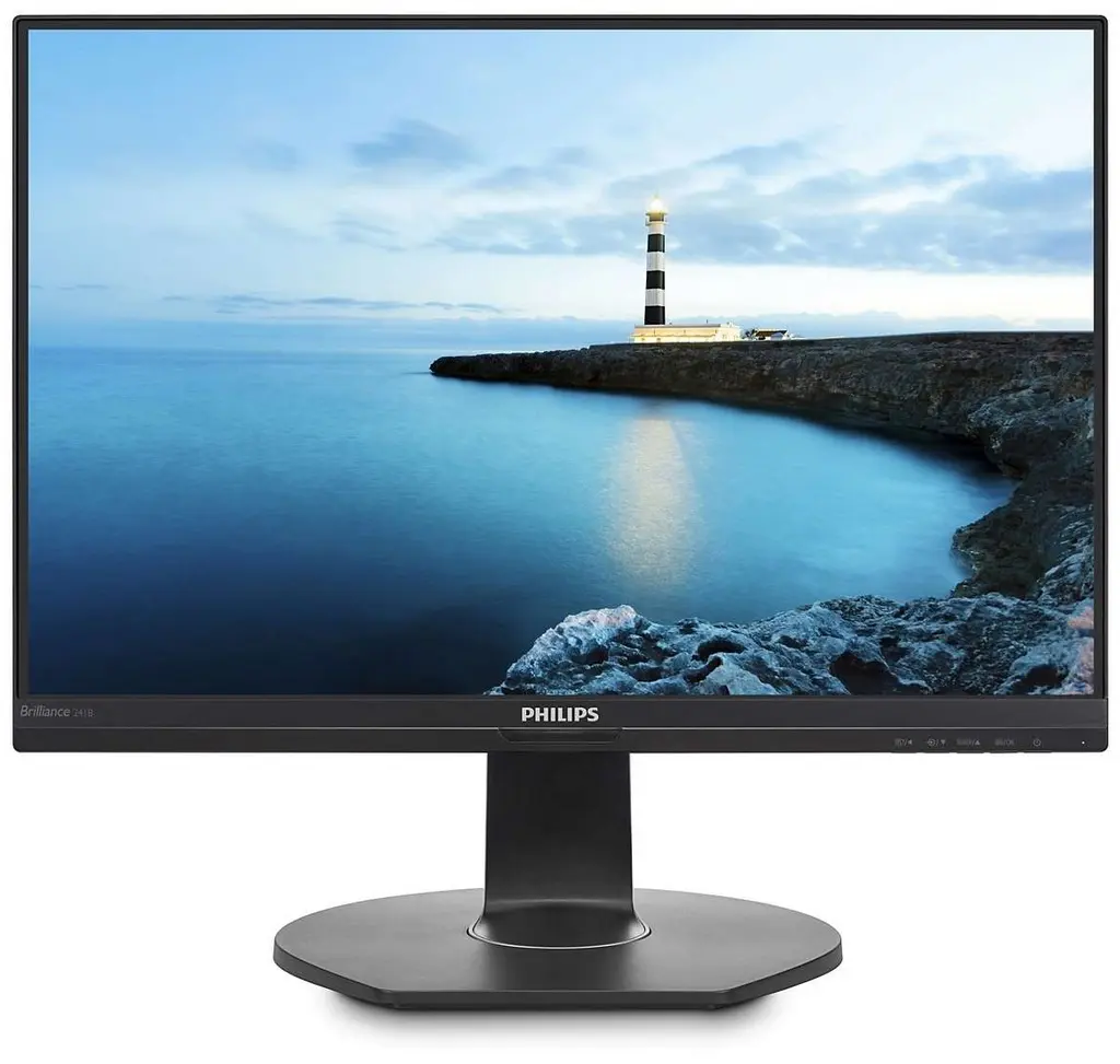 Монитор Philips 241B7QUPBEB, черный