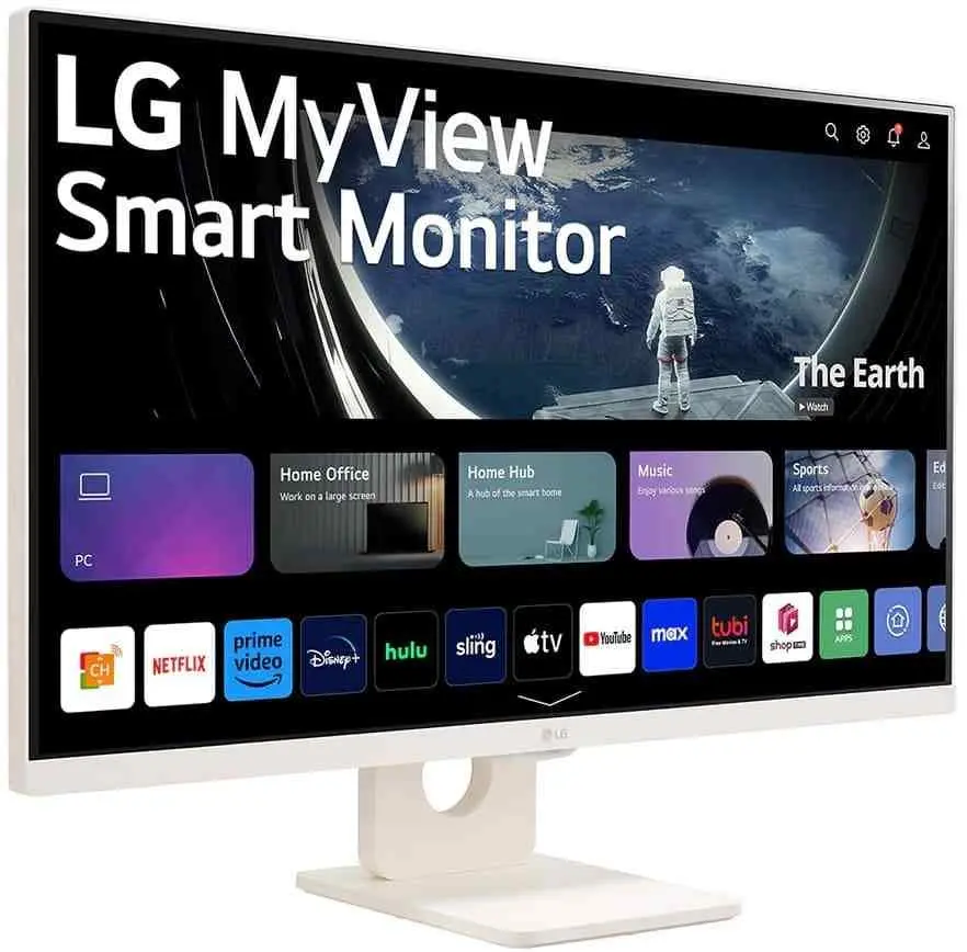 Monitor LG 27SR50F-W, alb