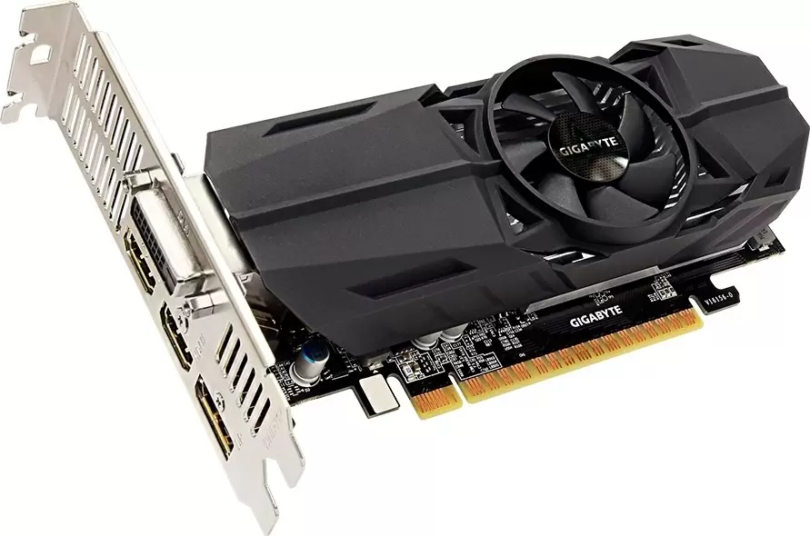 Видеокарта Gigabyte GTX1050Ti 4GB GDDR5 OC Low Profile