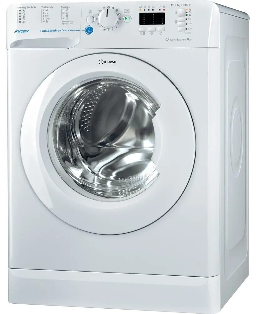 Maşină de spălat rufe Indesit BWSA 71253 W, alb pe tehnoparc.md Maşină de spălat rufe Indesit BWSA 71253 W, alb