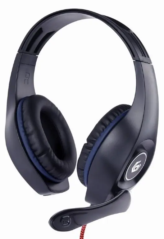 Căşti Gembird GHS-05-B, negru/albastru