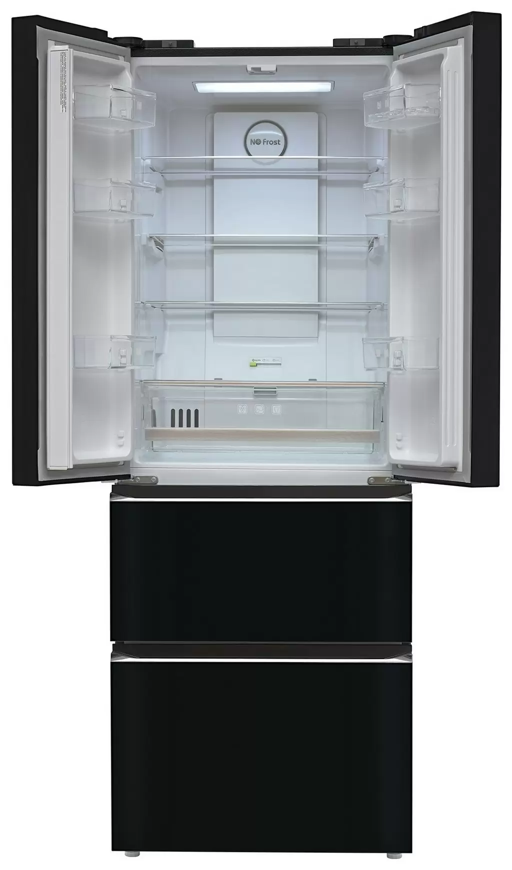 Холодильник Tesler RFD-361I, черный
