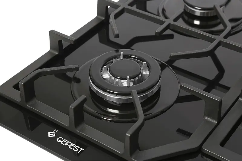 Plită incorporabilă cu gaz Gefest PVG 2232-01, negru