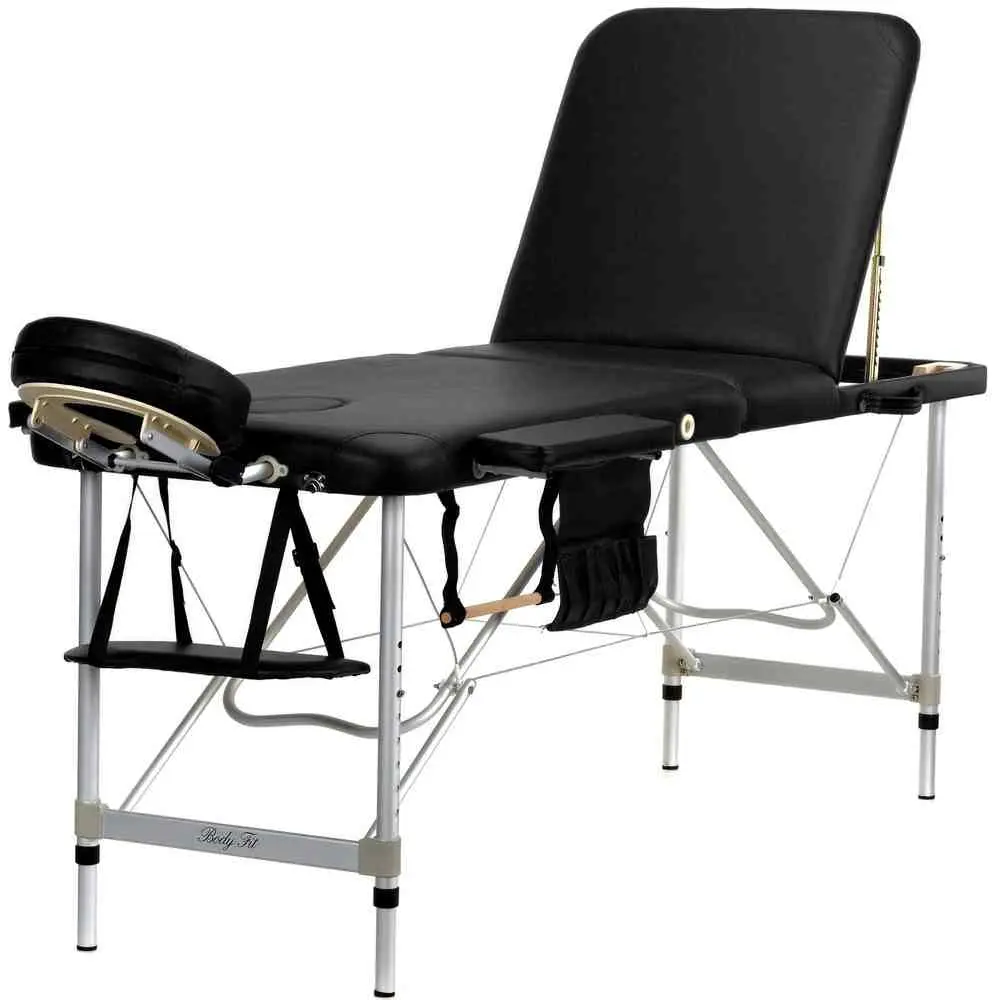 Masă de masaj BodyFit 4082, negru