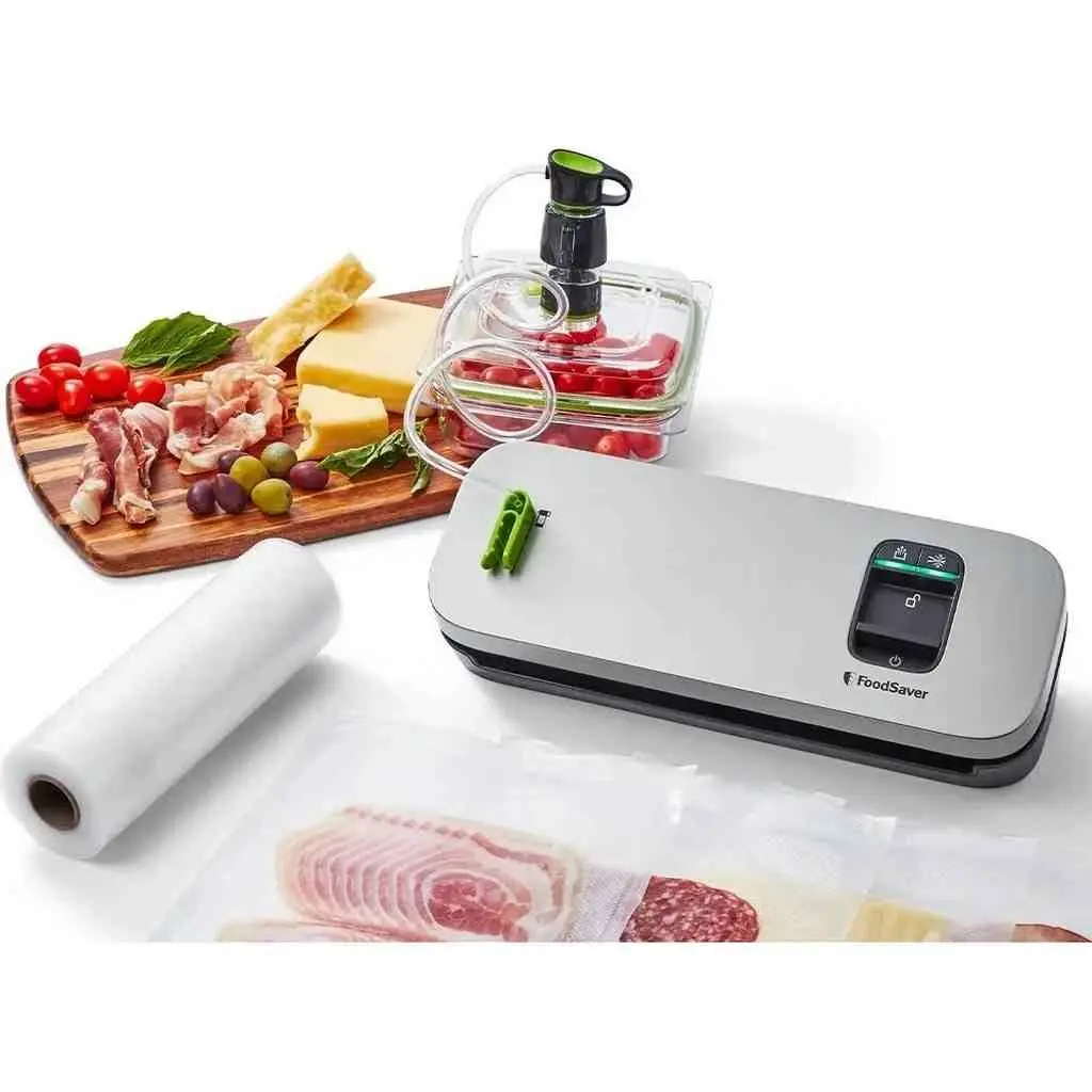 Aparat de vidat FoodSaver VS1190X-01, argintiu