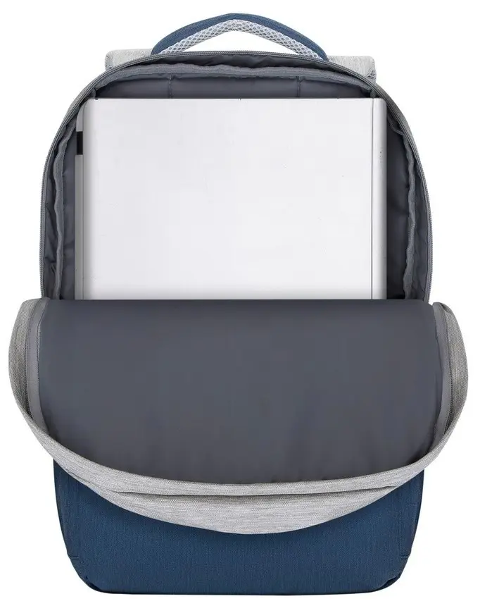 Rucsac Rivacase 7567, gri/albastru