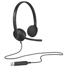 Căşti Logitech USB Headset H340, negru