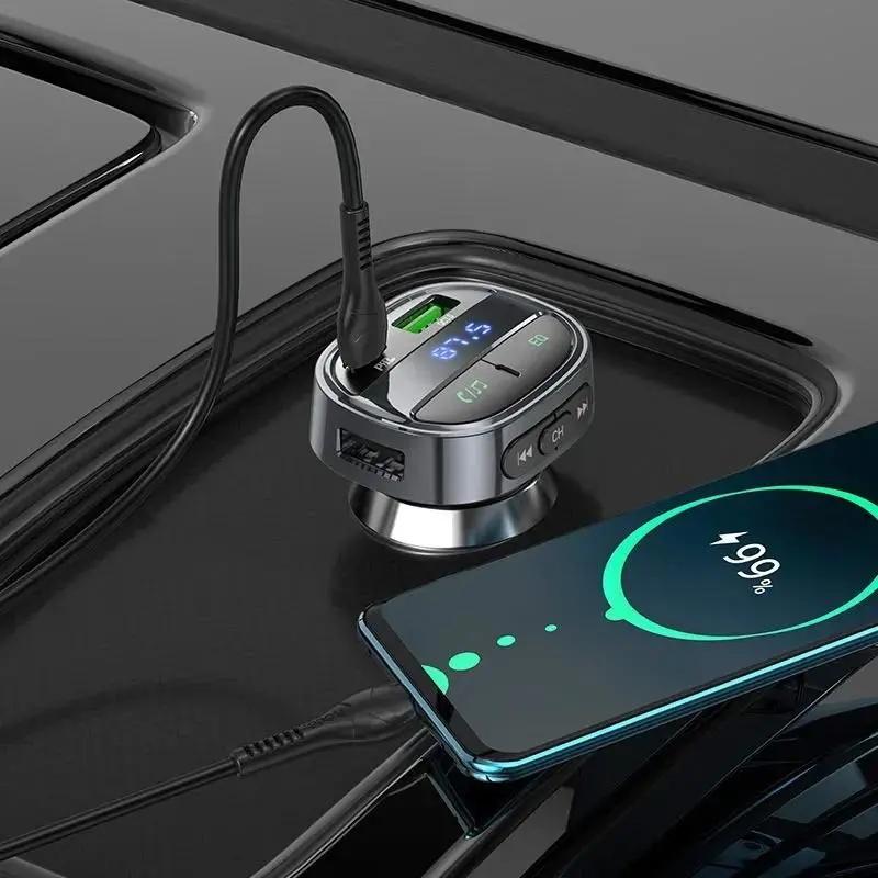 Încărcător auto Hoco E70, negru