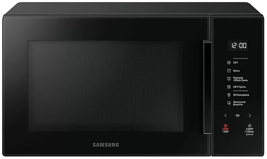 Микроволновая печь Samsung MG30T5018AK/BW, черный