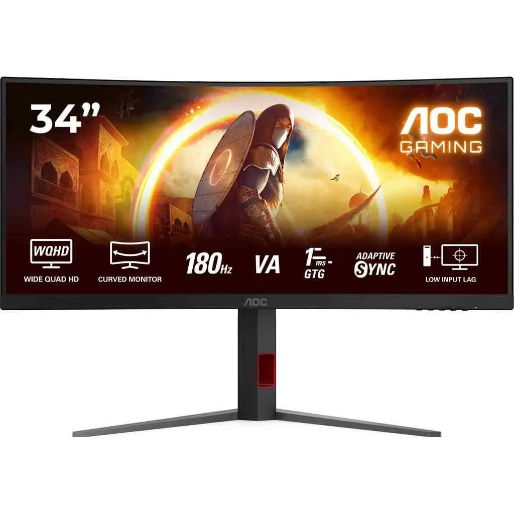 Монитор Aoc CU34G4, черный