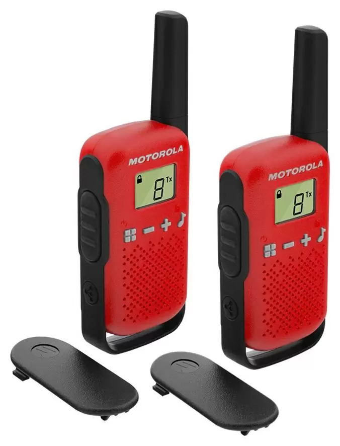 Stație radio portabilă Motorola Talkabout T42, roșu
