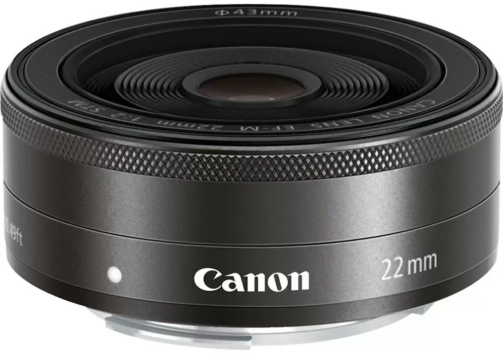 Obiectiv Canon EF-M 22mm f/2.0 STM, negru