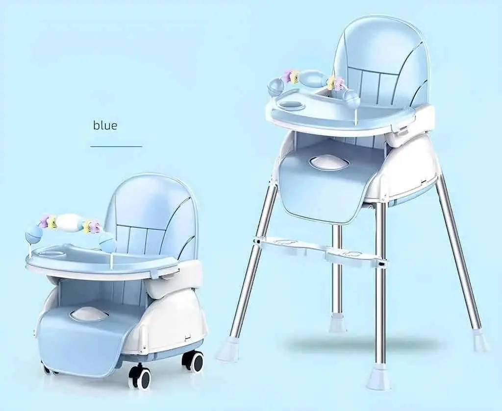 Стульчик для кормления 4Play E-800, голубой